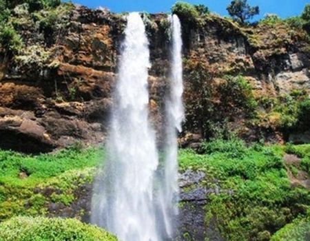 Sipi Falls in Uganda