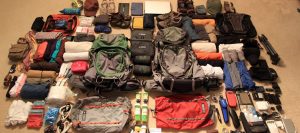 Packing Gear in Africa