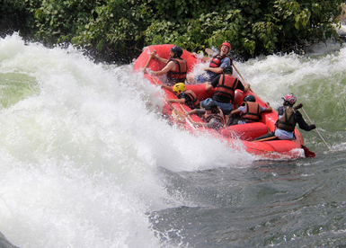 White water Rafting in Uganda